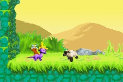 Spyro Orange The Cortex Conspiracy screenshot 3 for GameBoy Advance